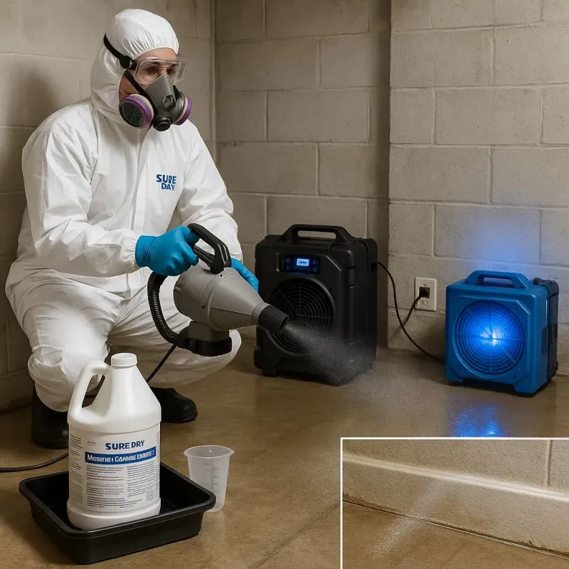 Sanitization and Odor Removal process in Wahpeton, ND