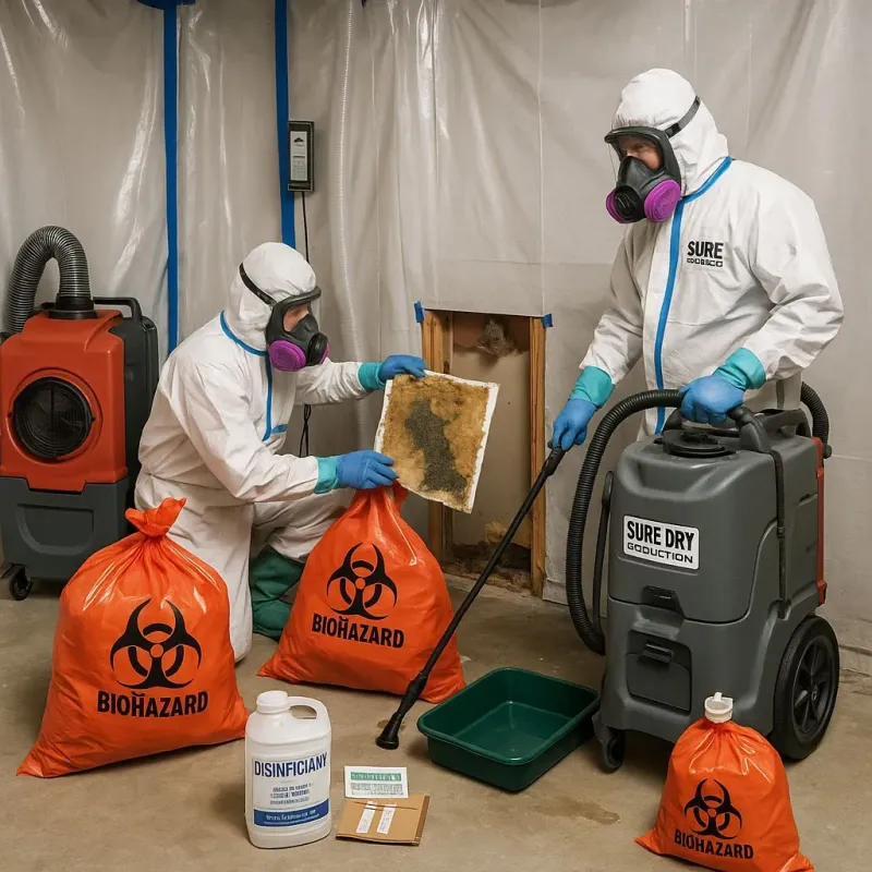 Contaminated Water Handling Protocols process in Wahpeton, ND