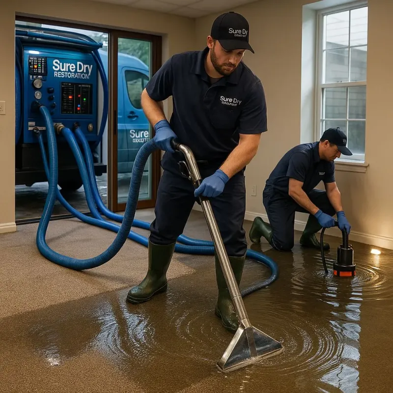 Water Extraction and Removal process in Wahpeton, ND